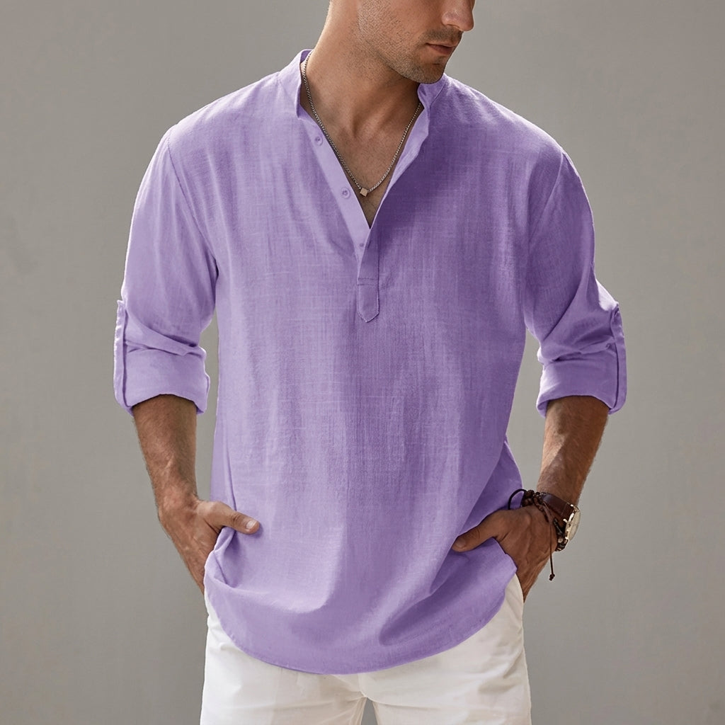 Lucas | Begur Relaxed Linen Shirt