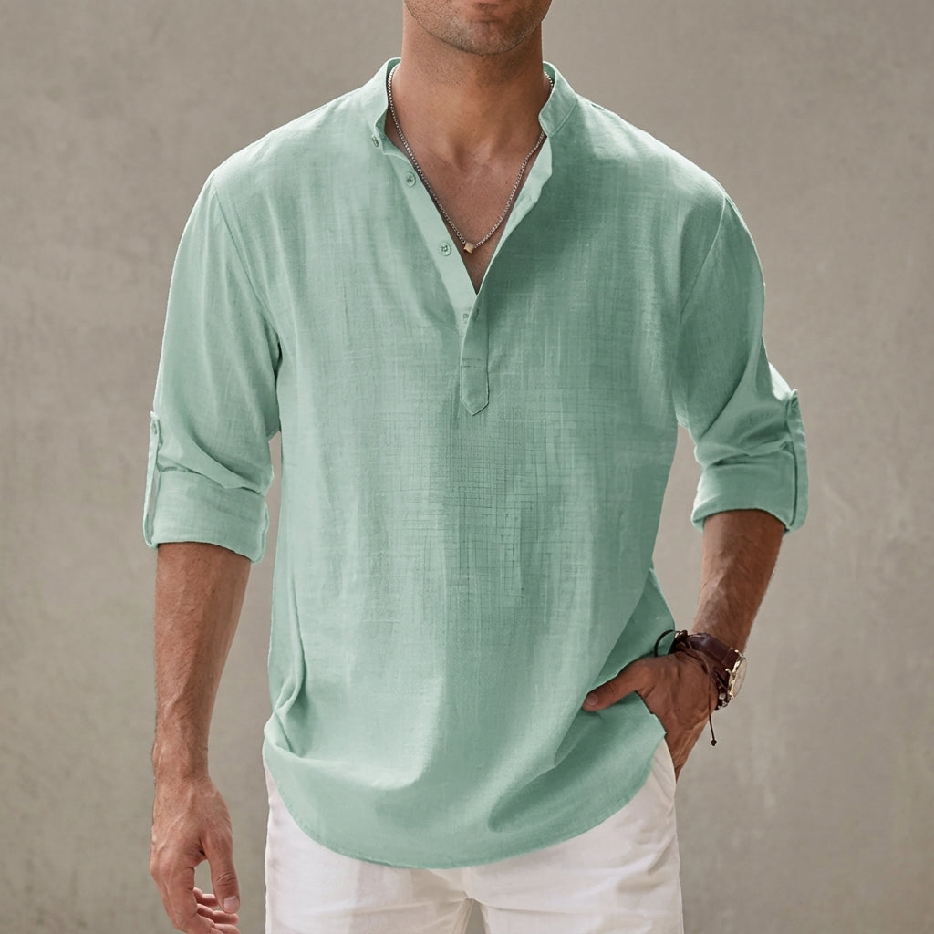 Lucas | Begur Relaxed Linen Shirt