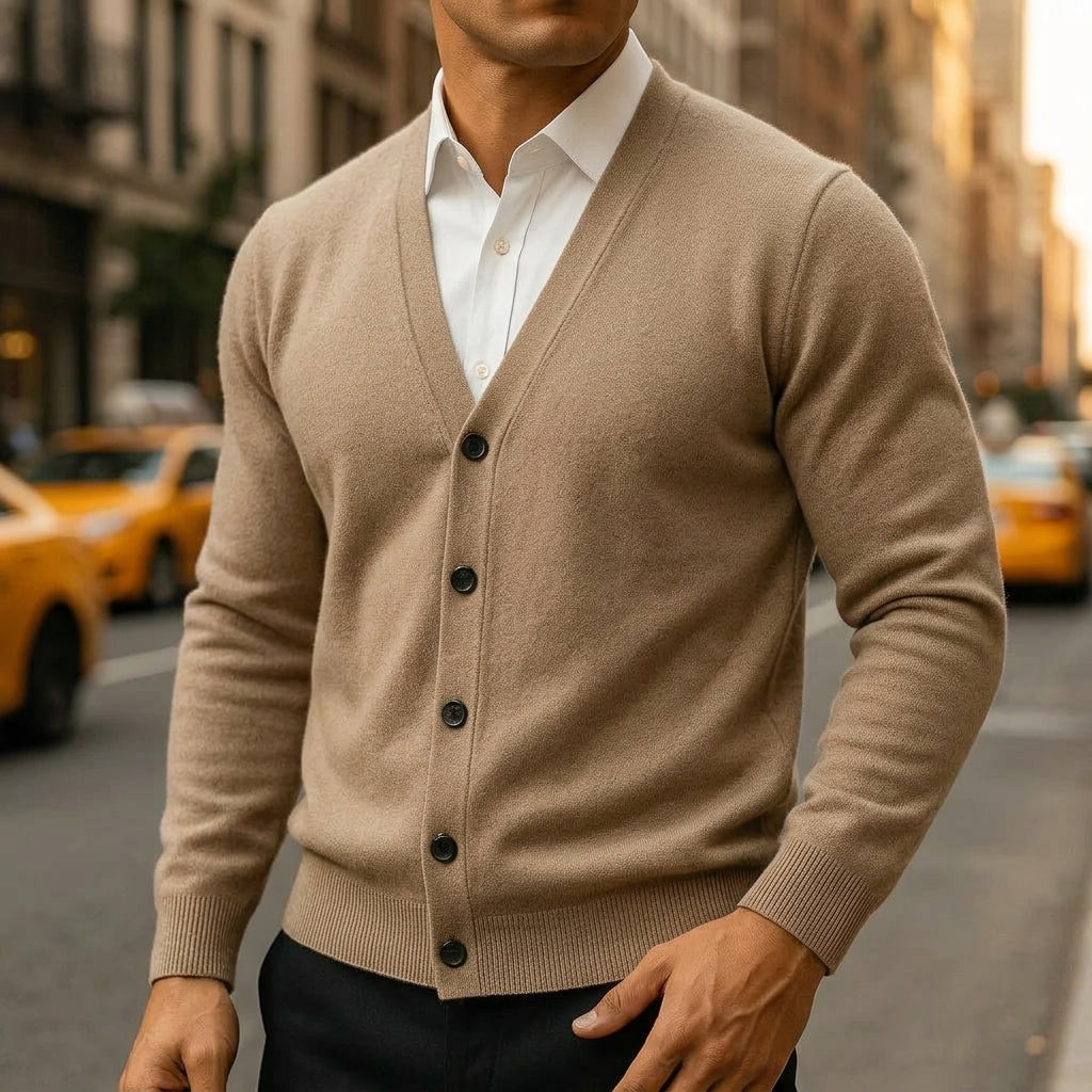 Luke | Aveiro Cashmere Feel Cardigan