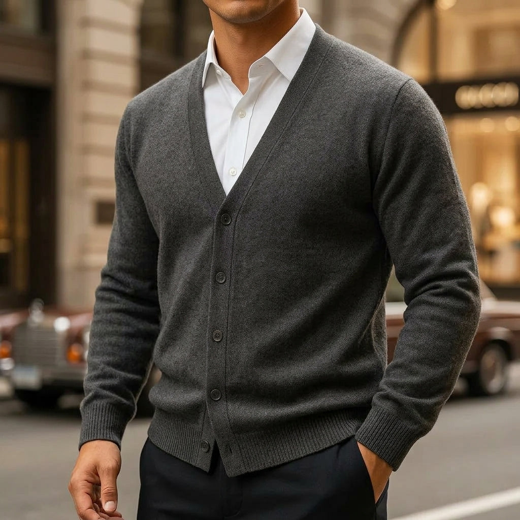 Luke | Aveiro Cashmere Feel Cardigan