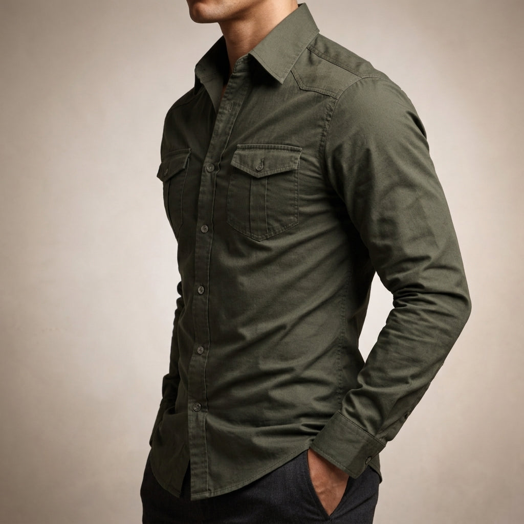 Mason | Frigiliana Cotton Utility Shirt