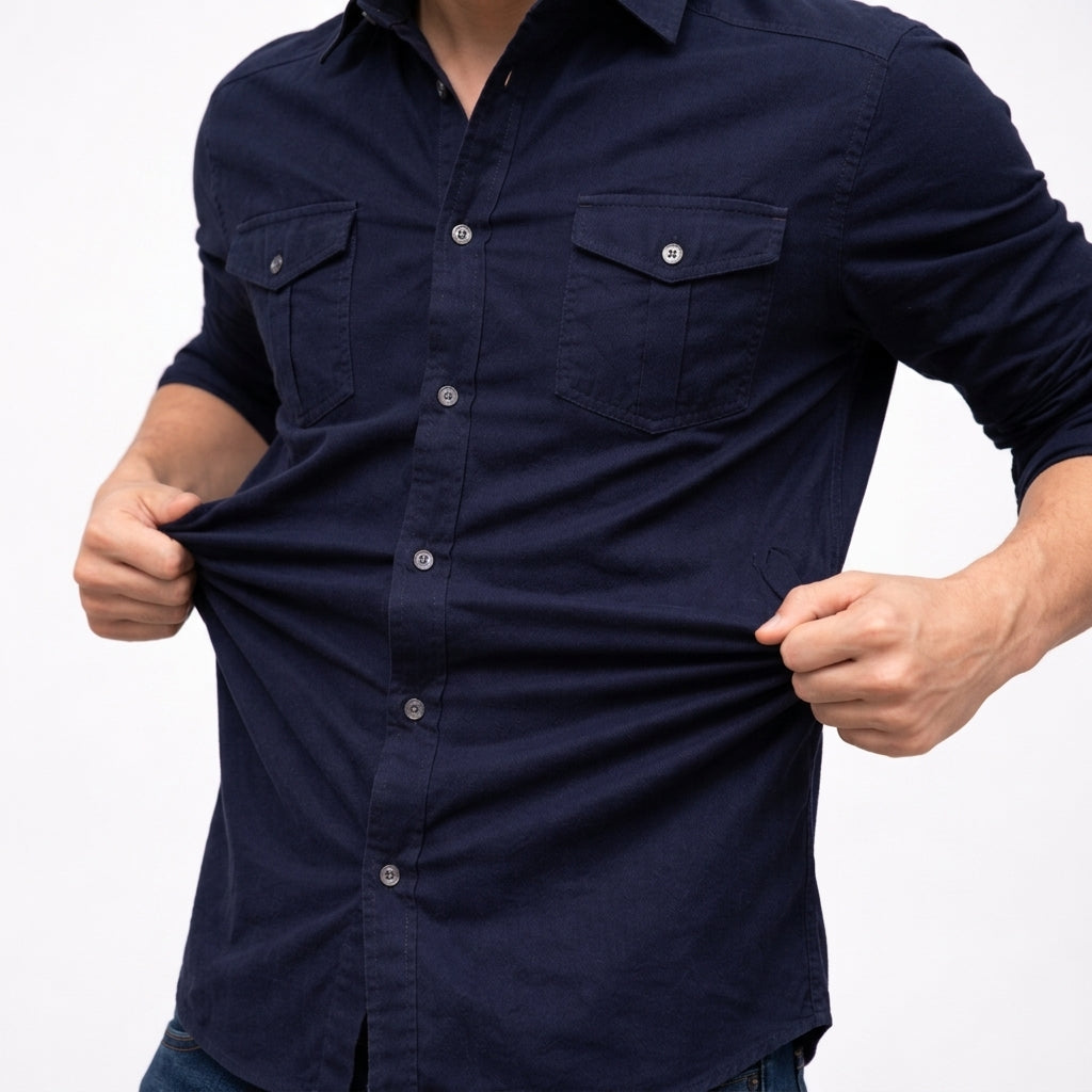 Mason | Frigiliana Cotton Utility Shirt