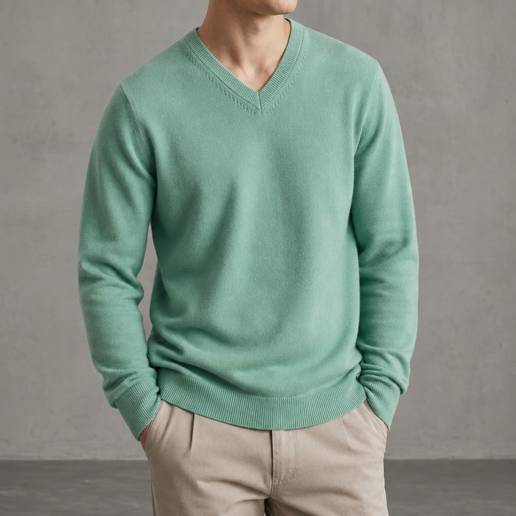 Michael | Hondarribia Relaxed Cashmere V-Neck Sweater