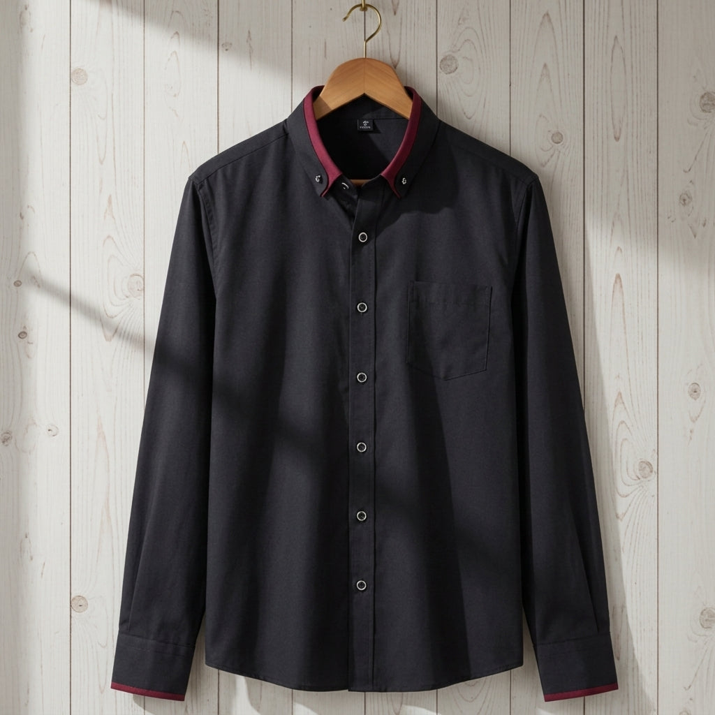 Michael | Paris Contrast Collar Dress Shirt
