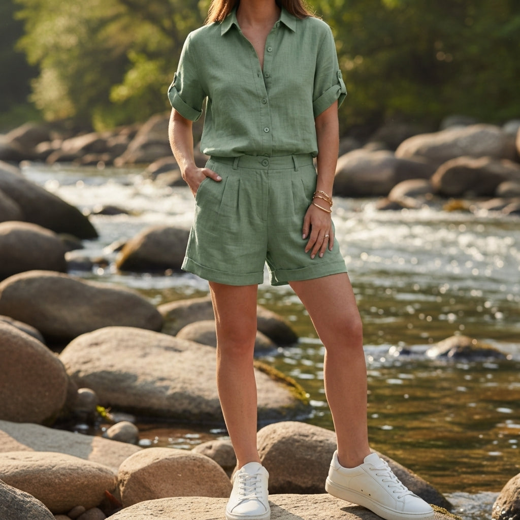 Mila | Altea Linen Co-Ord Set