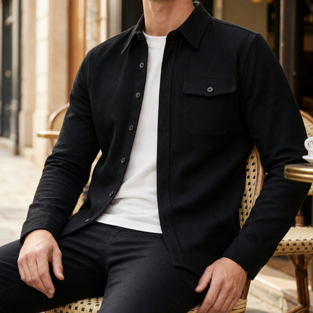 Nathan | Almeria Relaxed Fit Shirt Jacket