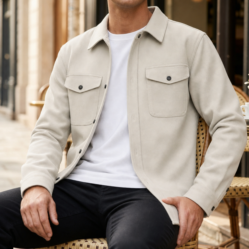 Nathan | Almeria Relaxed Fit Shirt Jacket