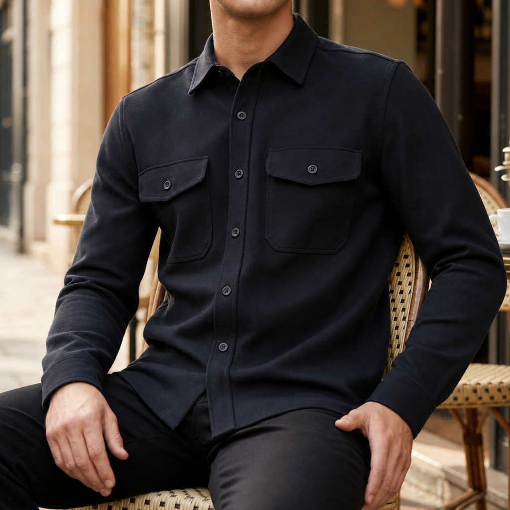 Nathan | Almeria Relaxed Fit Shirt Jacket