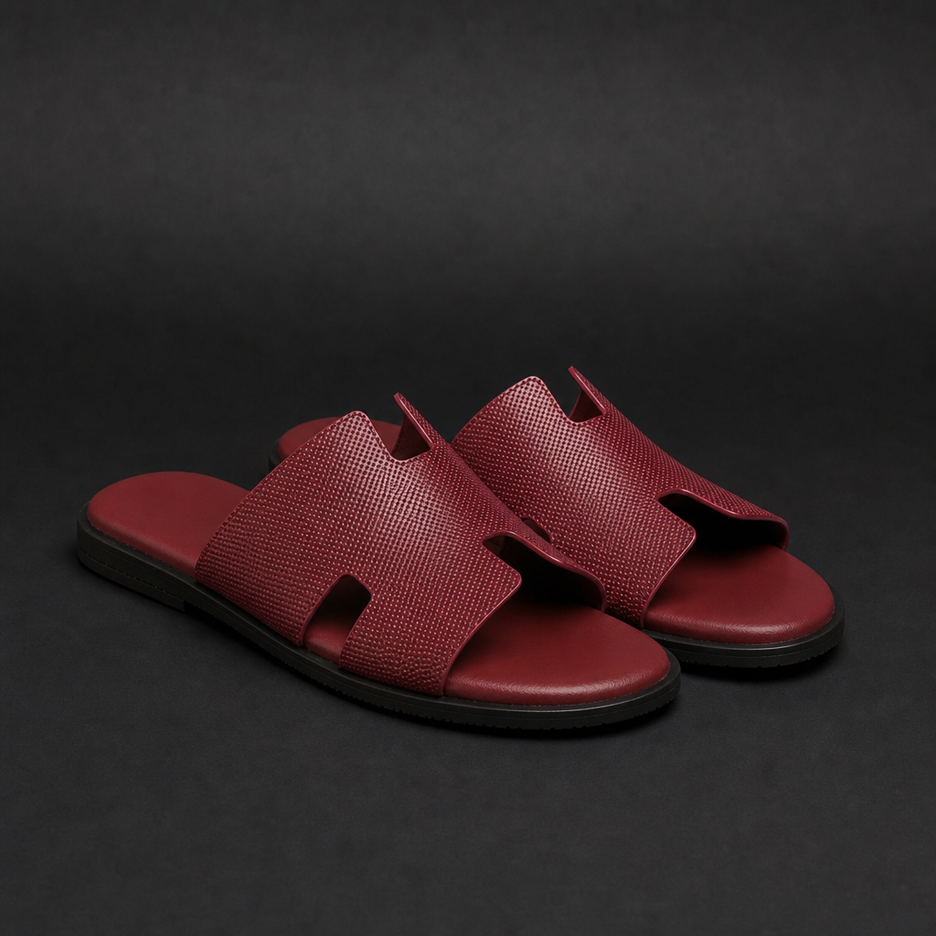 Nathan | Treviso Perforated H-Strap Slides