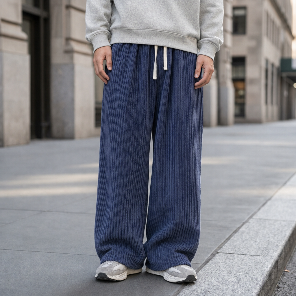 Noah | Methoni Wide Leg Corduroy Pants