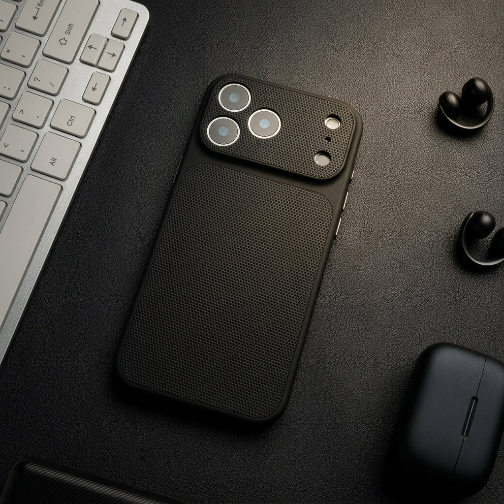 Noah | Vintage Faux Leather Textured iPhone Case