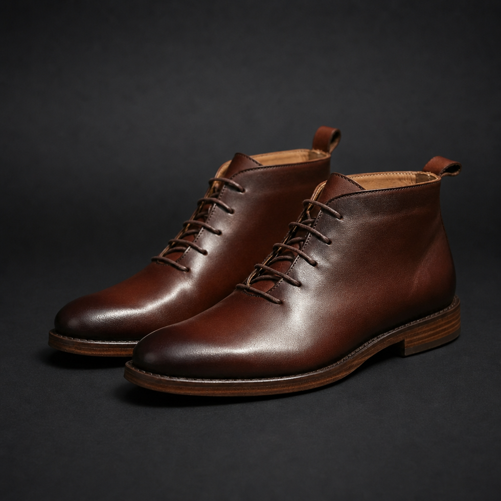 Nolan | Formentera Leather Chukka Boots
