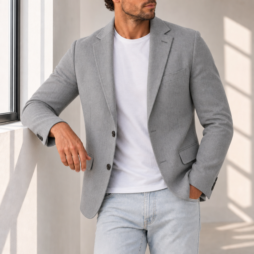 Nolan | Palamos Linen Tailored Blazer