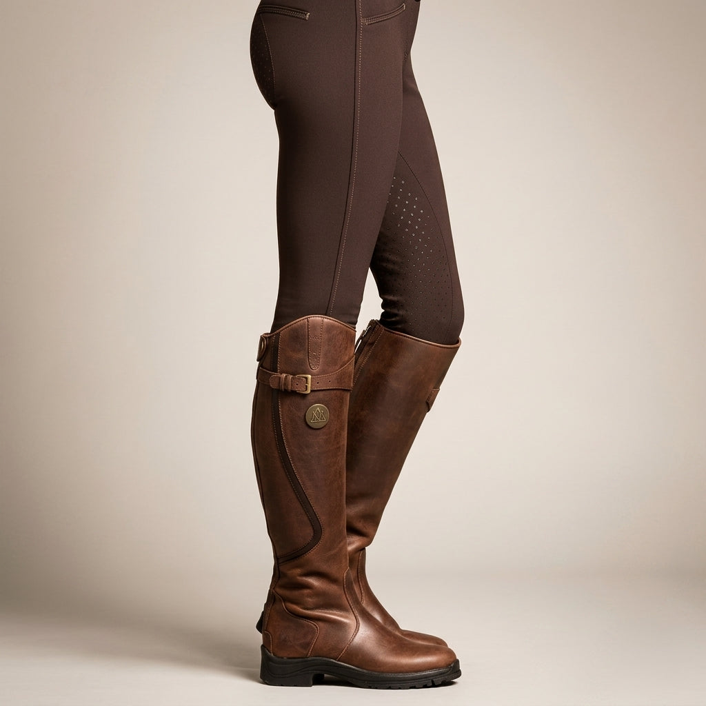 Nora | Foxfield Leather Knee-High Riding Boot