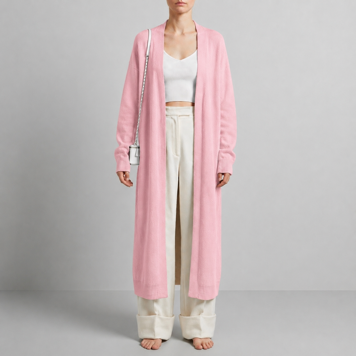 Nora | Murcia Fluffy Long Cardigan