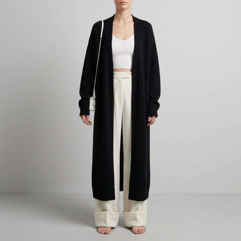 Nora | Murcia Fluffy Long Cardigan