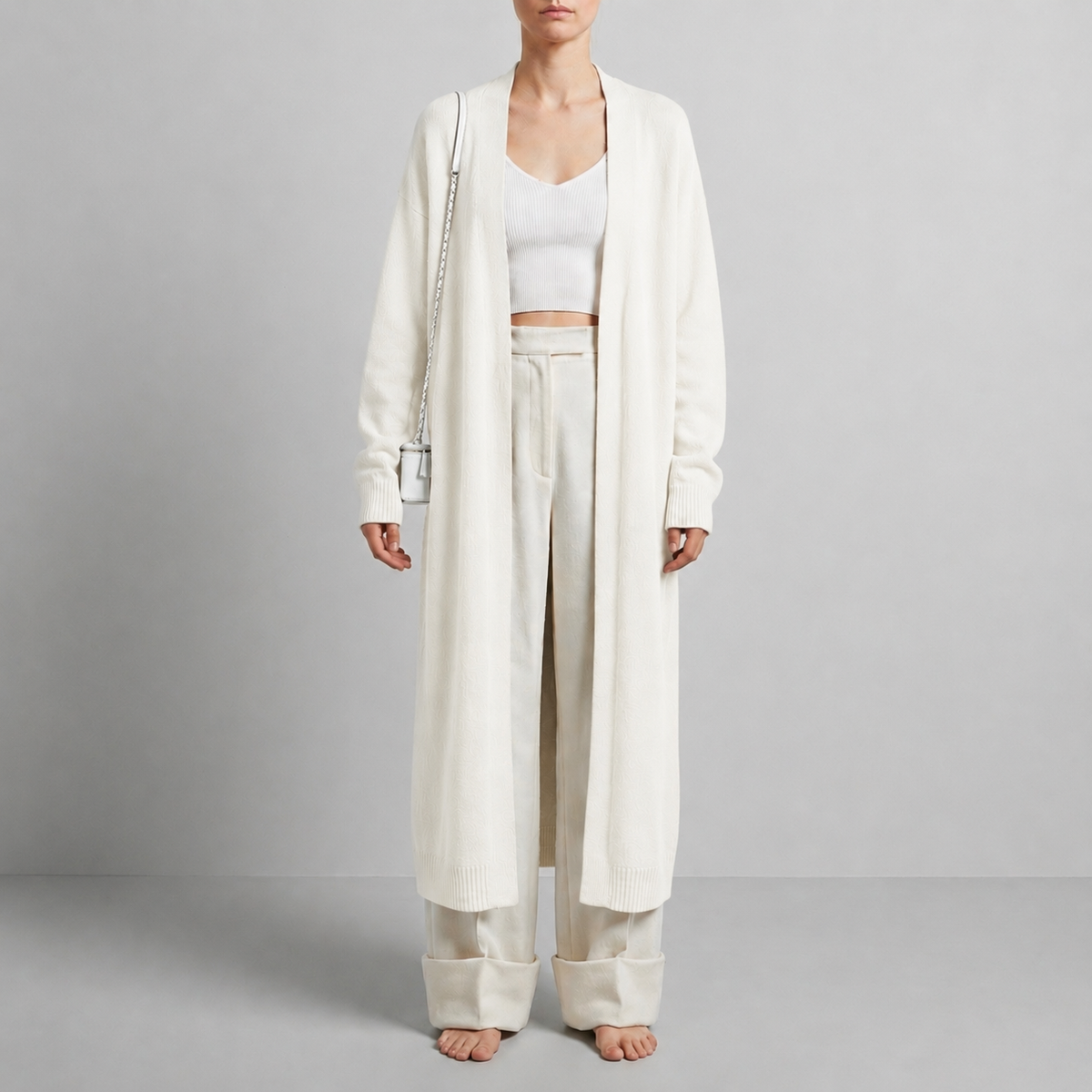 Nora | Murcia Fluffy Long Cardigan