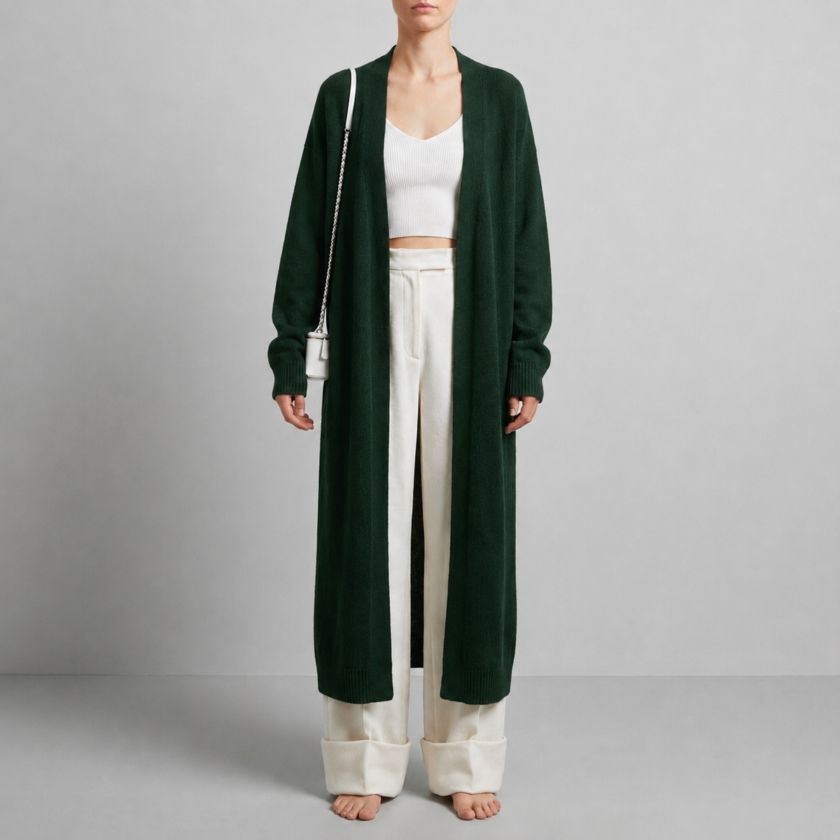 Nora | Murcia Fluffy Long Cardigan