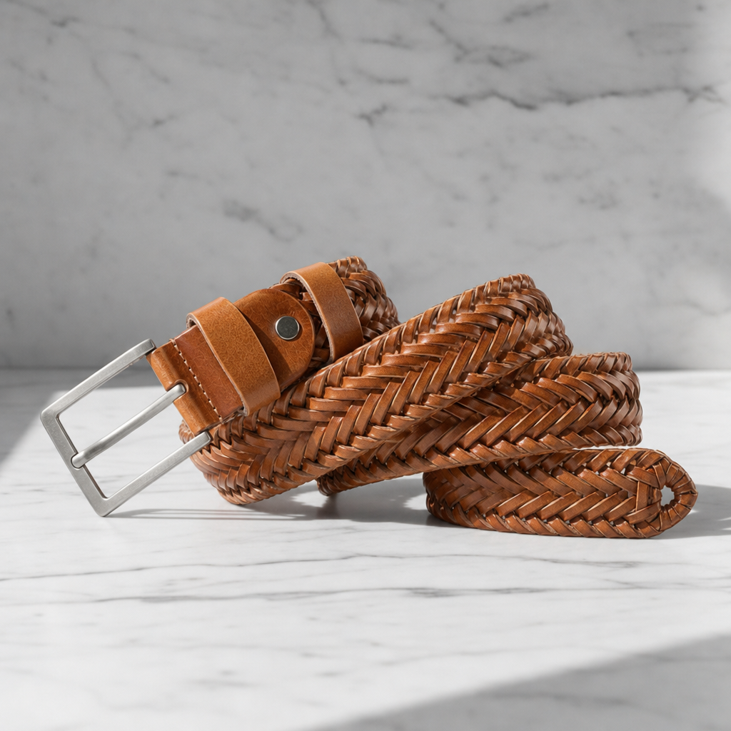 Oliver | Polignano Braided Leather Belt