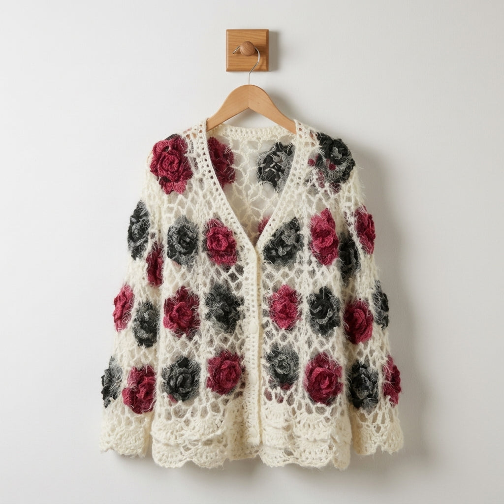Olivia | Baurélie Crocheted Cardigan