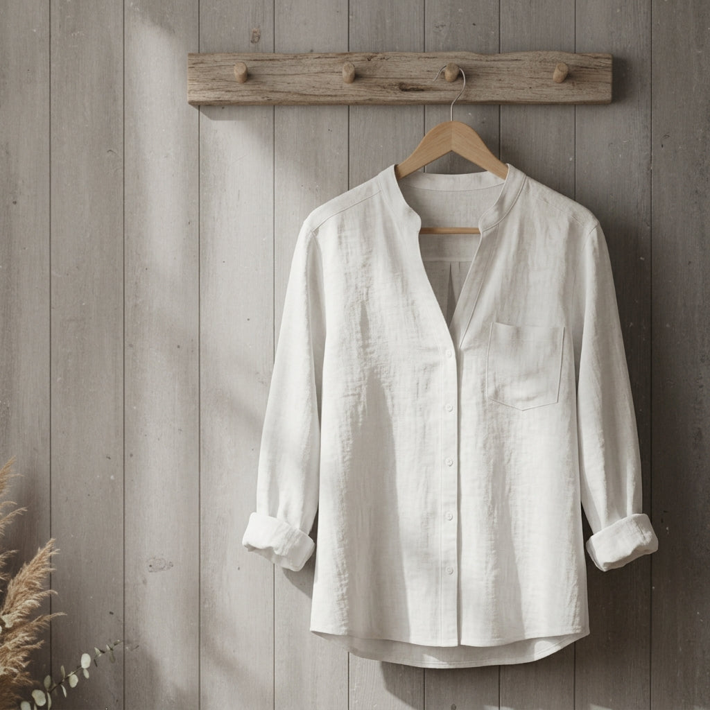 Penelope | Elowen Linen-Cotton Blend Shirt