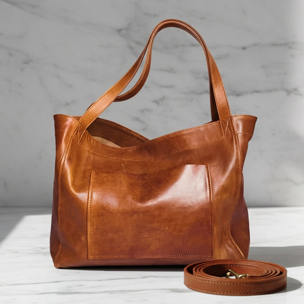 Penelope | Virello Structured Shoulder Bag