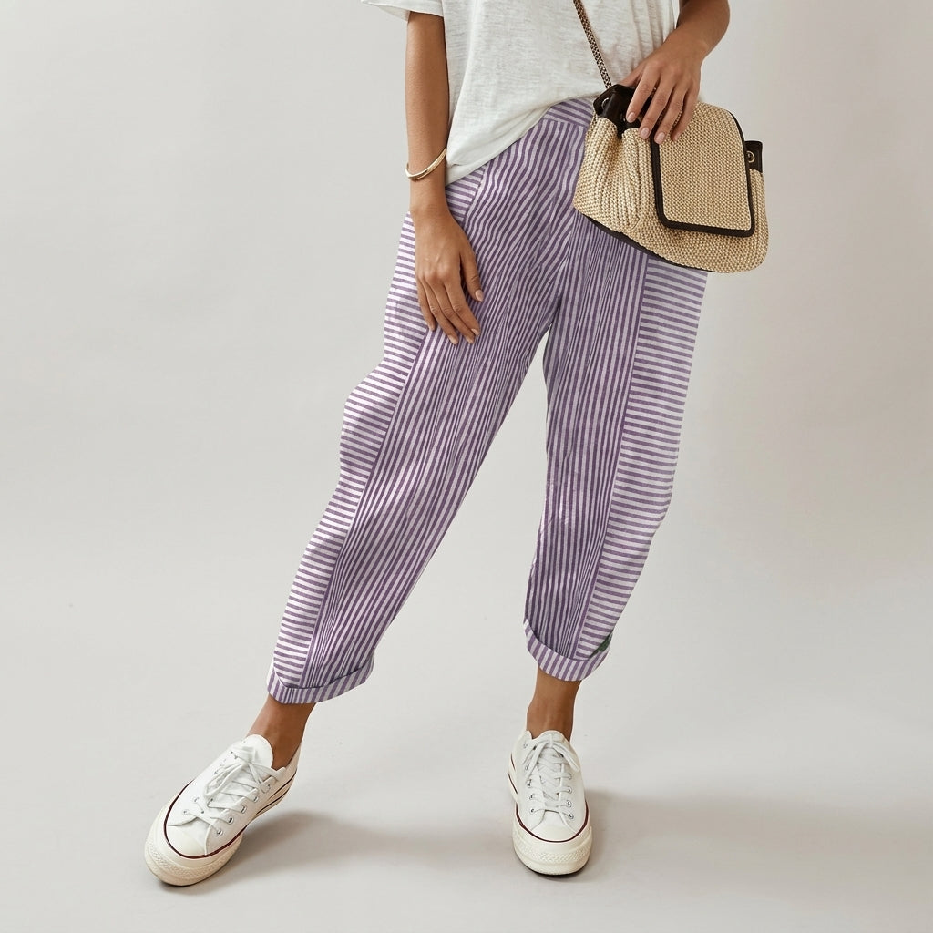 Savannah | Cassis Breezy Lightweight Pants