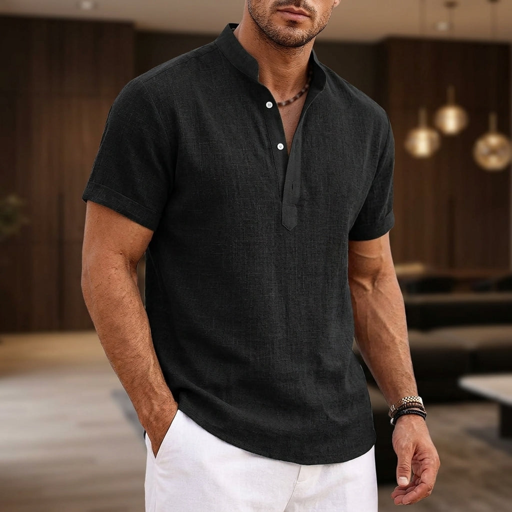 Sebastian | Sagres Short Sleeve Henley