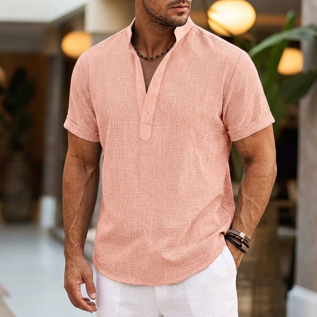 Sebastian | Sagres Short Sleeve Henley