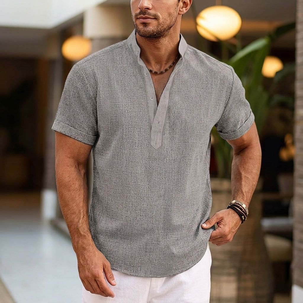 Sebastian | Sagres Short Sleeve Henley