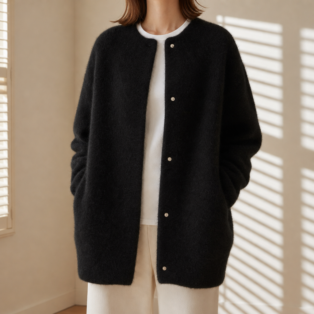 Sophia | Ierapetra Oversized Wool Cardigan