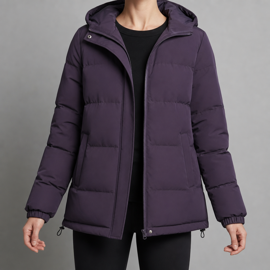 Sophie | Kea Hooded Quilted Puffer Jacket