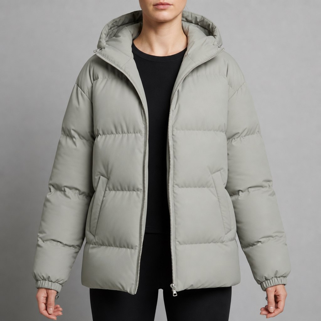 Sophie | Kea Hooded Quilted Puffer Jacket