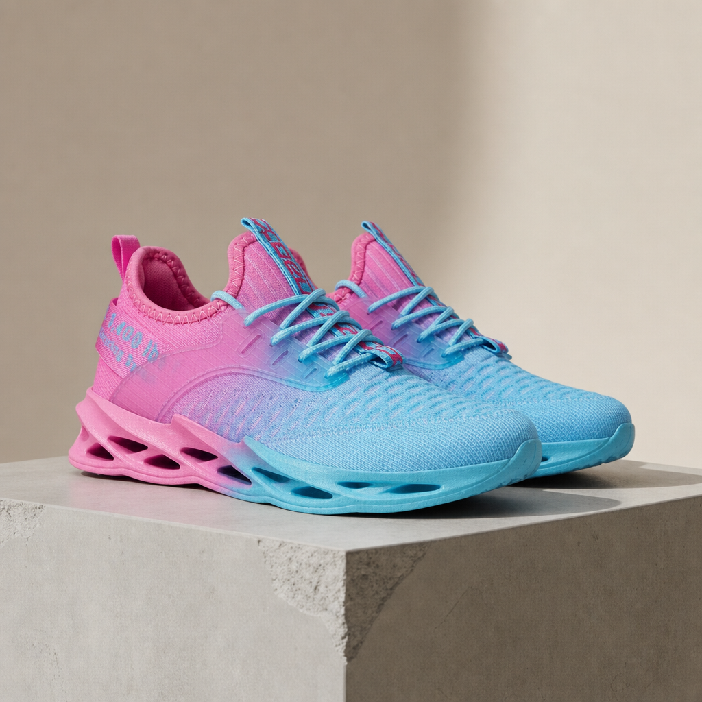 Sophie | Perugia Gradient Knit Sneakers
