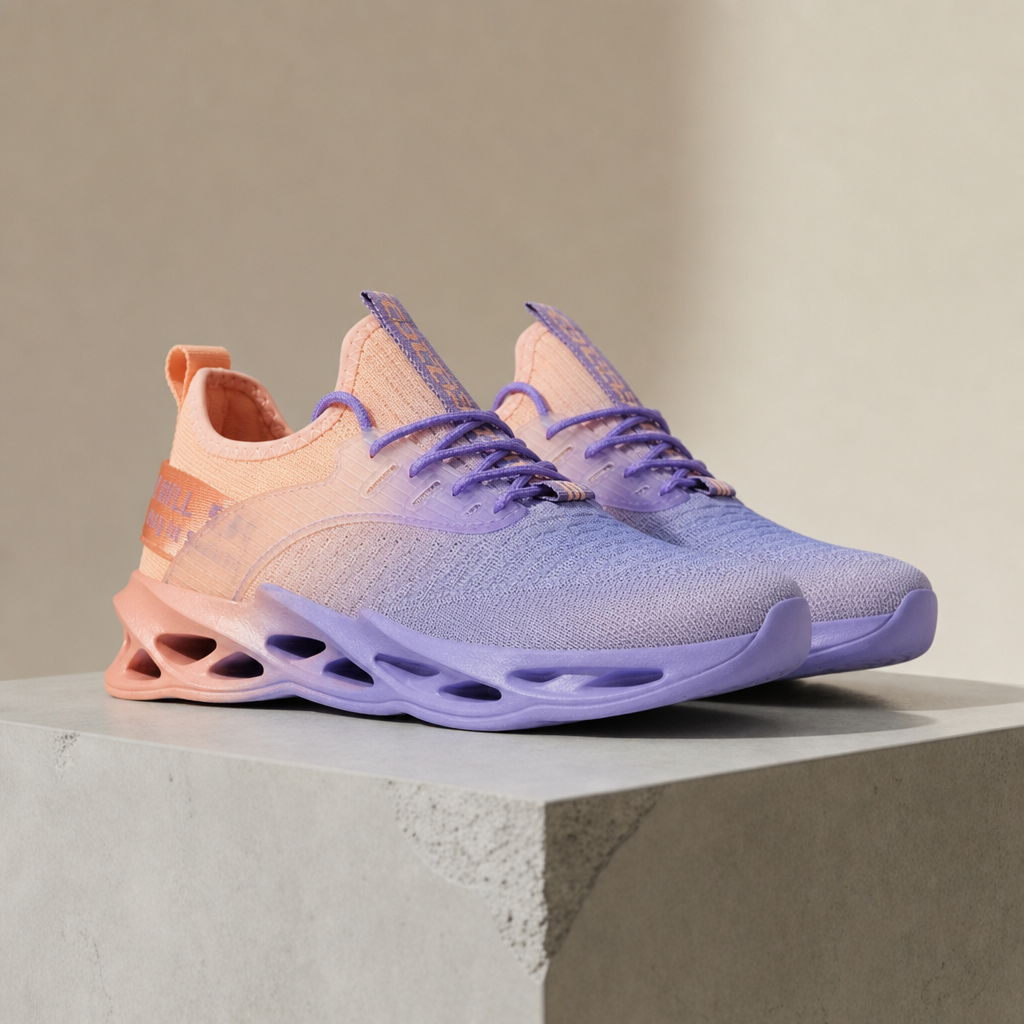 Sophie | Perugia Gradient Knit Sneakers