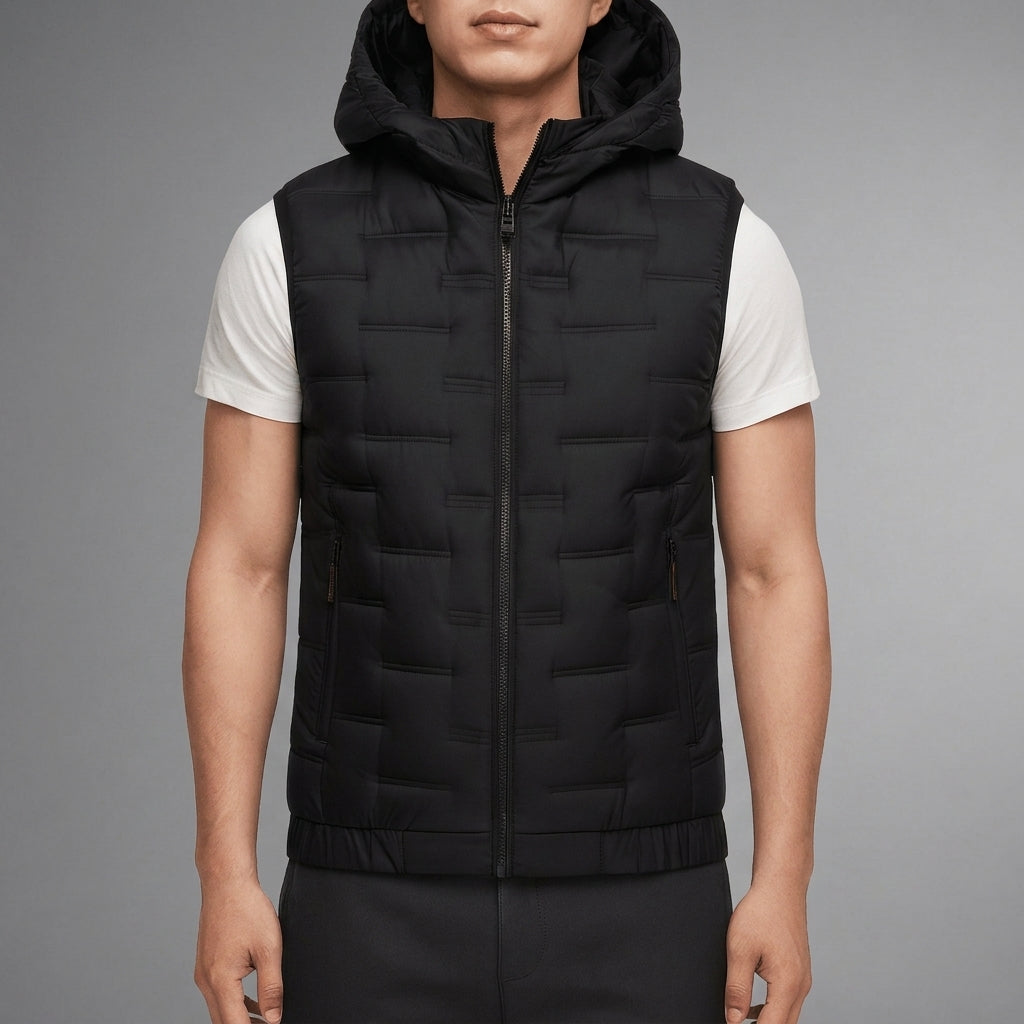 Theodore | Summit Hooded Puffer Gilet