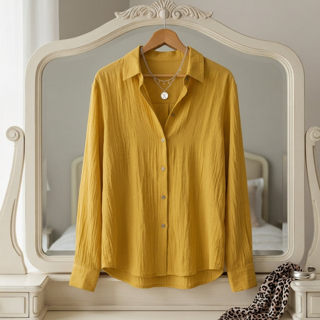Valerie | Delphine Casual Button-Down Shirt
