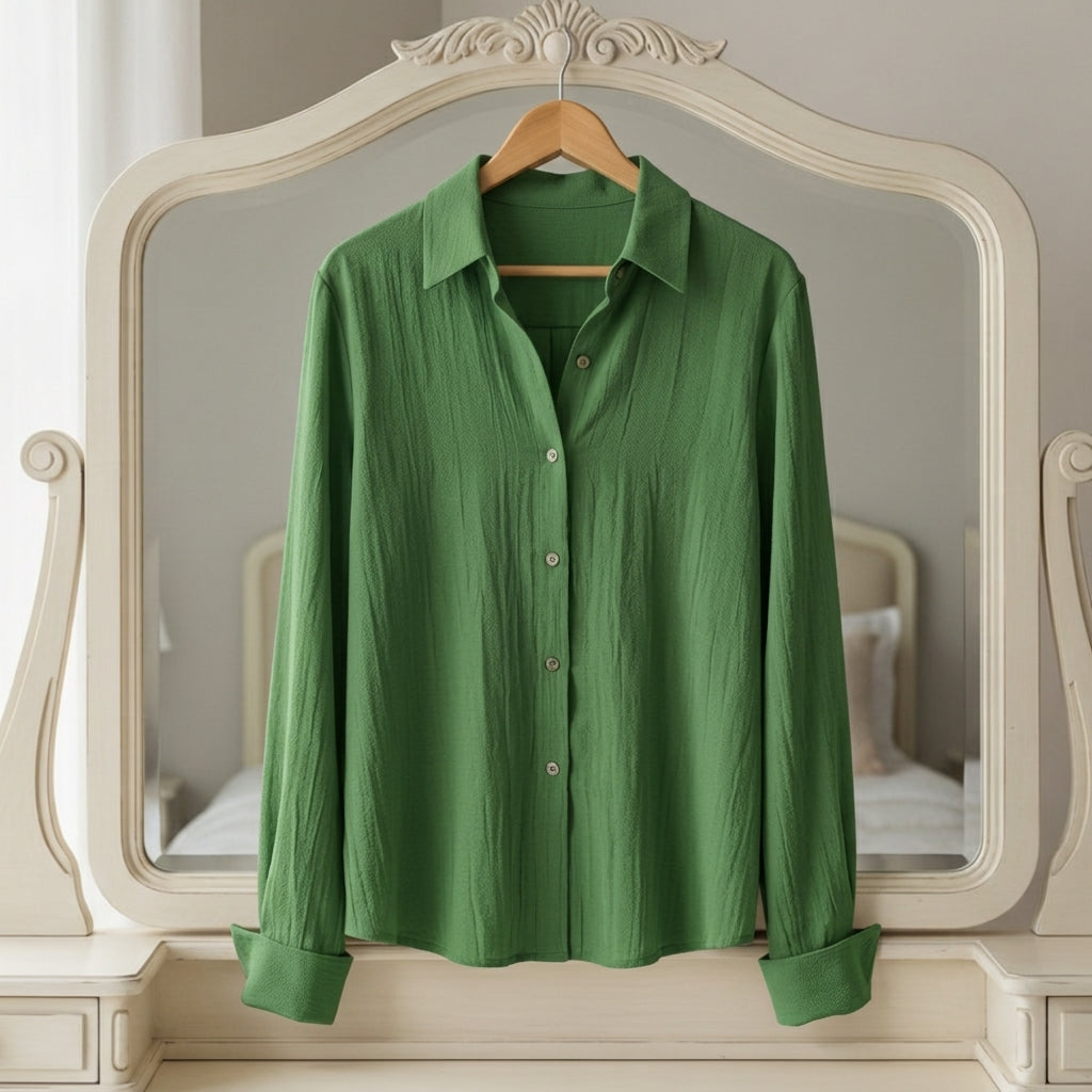 Valerie | Delphine Casual Button-Down Shirt