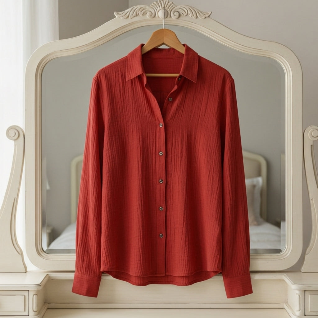 Valerie | Delphine Casual Button-Down Shirt