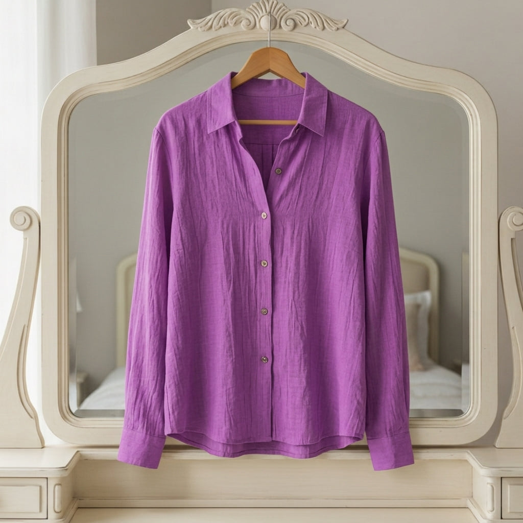 Valerie | Delphine Casual Button-Down Shirt