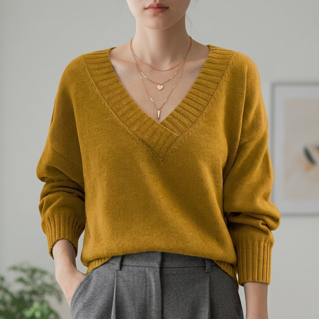 Victoria | Lamego V-Neck Sweater