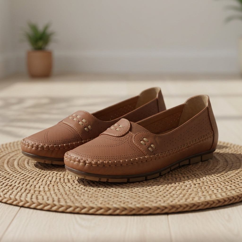 Violet | Granada Orthopedic Mesh Loafers