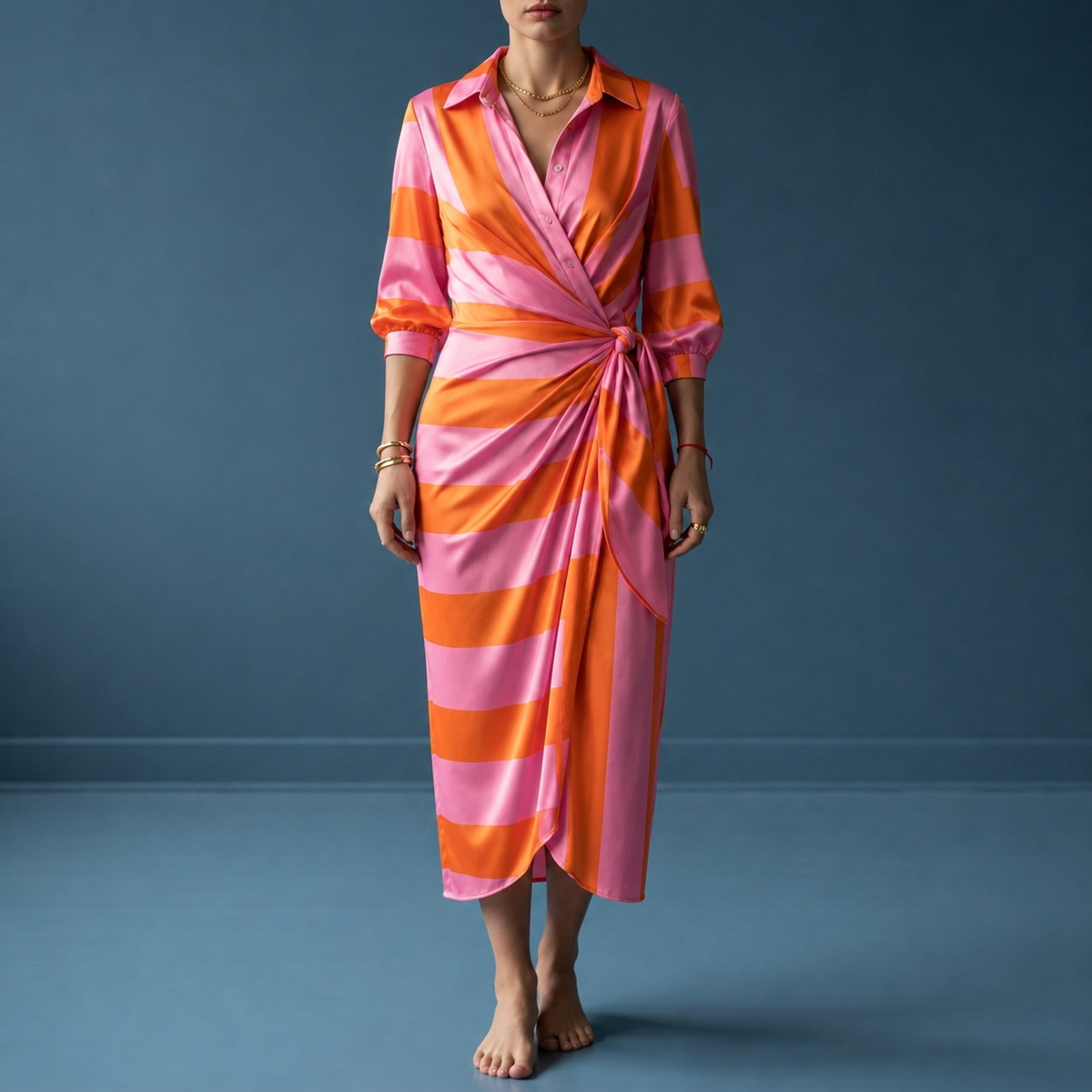 Willow | Elounda Sofia Wrap Maxi Dress