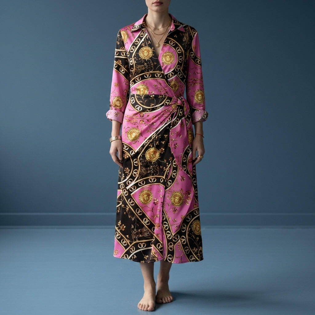 Willow | Elounda Sofia Wrap Maxi Dress