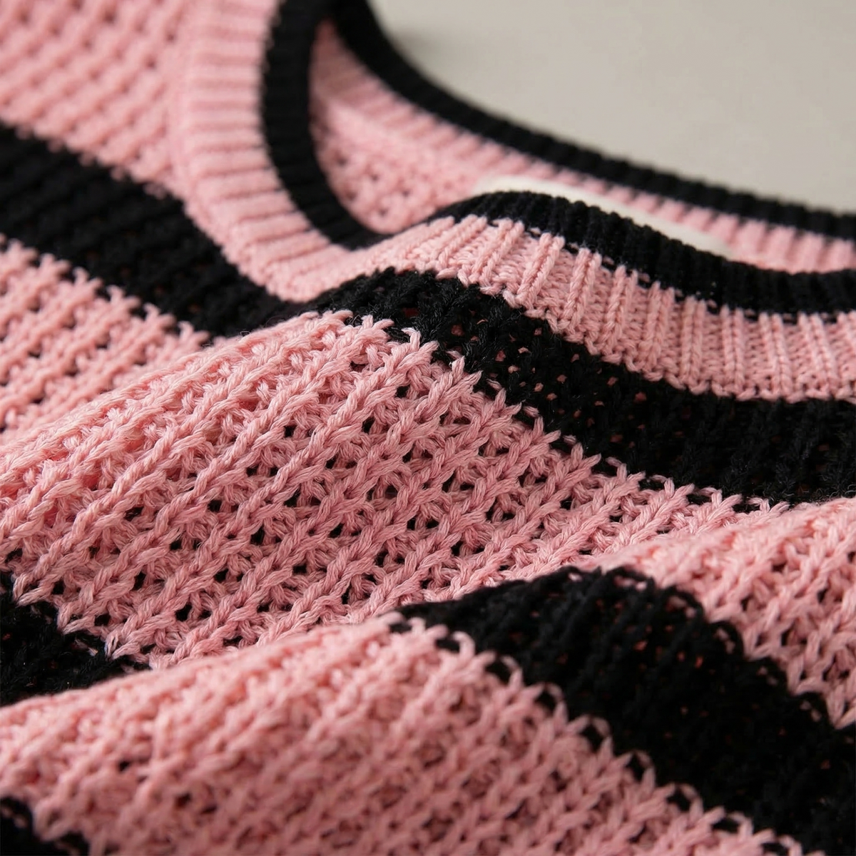 Willow | Summer Stripe Print Knit Top