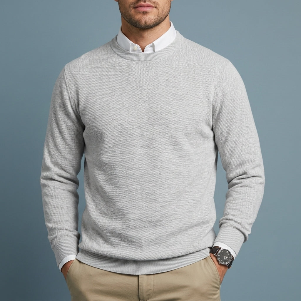 Wyatt | Assisi Classic Crew Neck Sweater