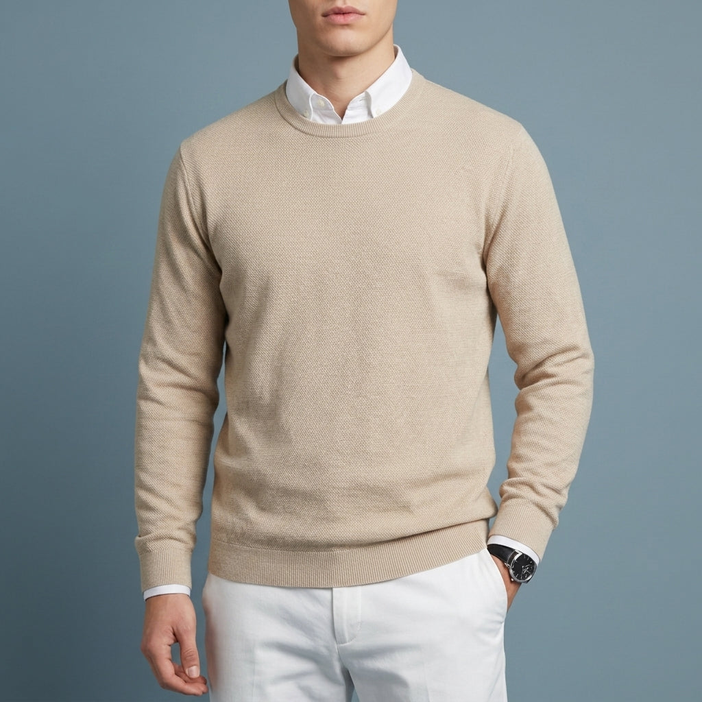 Wyatt | Assisi Classic Crew Neck Sweater