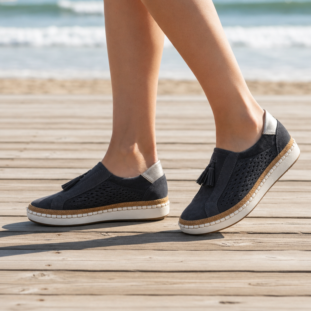 Zoe | Pisa Orthopedic Tassel Loafers