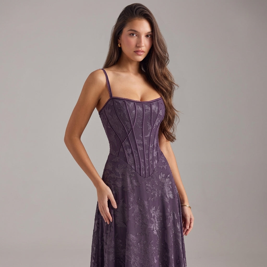 Zoey | Lecce Chiffon Floral Dress