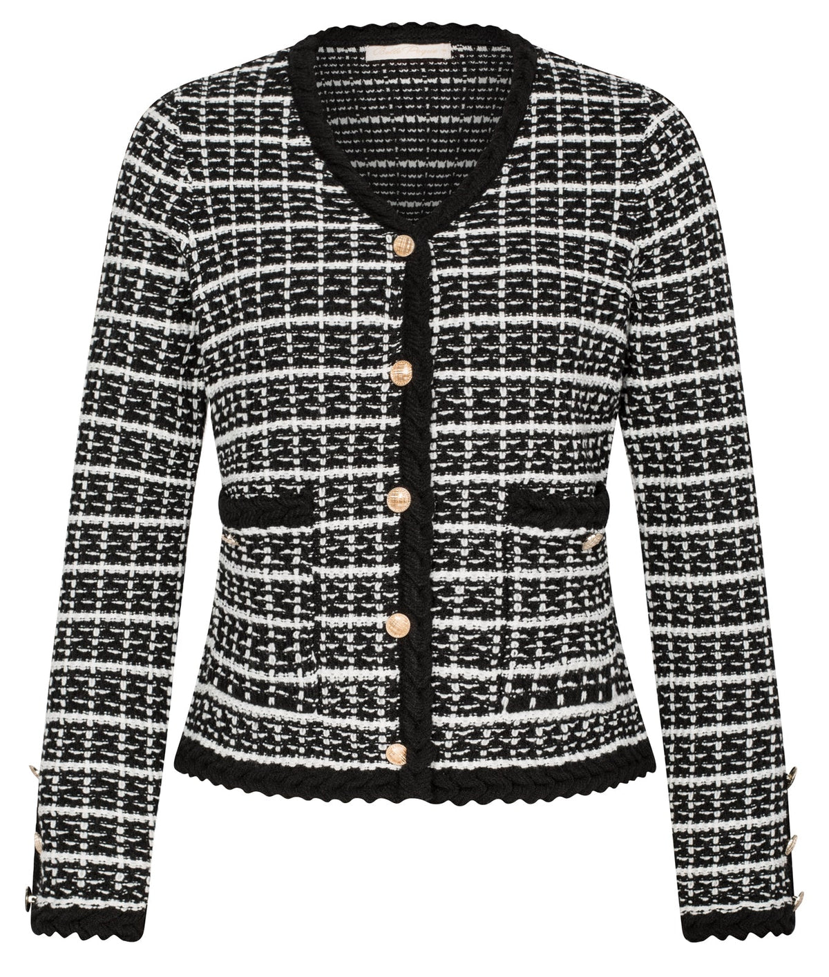 Women's Long Sleeve Cable Knit V-Neck Cardigan